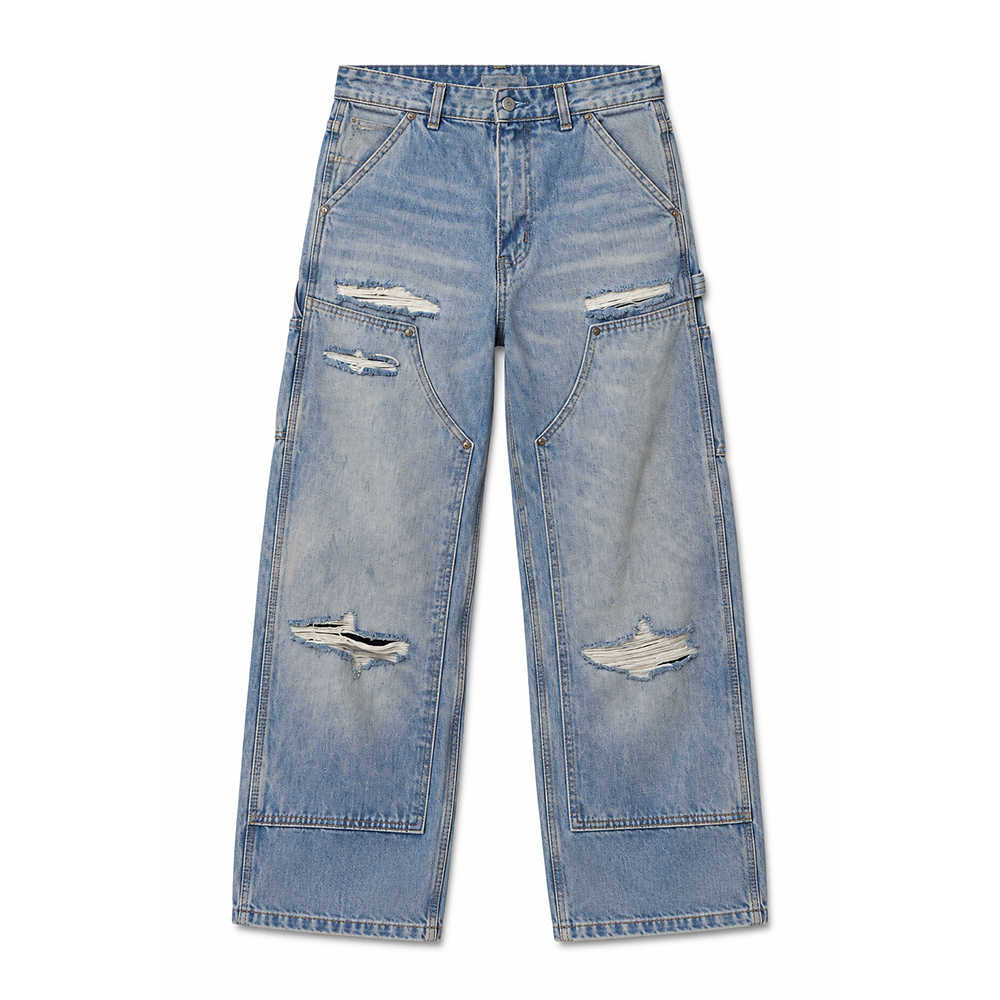 Denim Place Vicious Embellished Rinestone Flare Denim