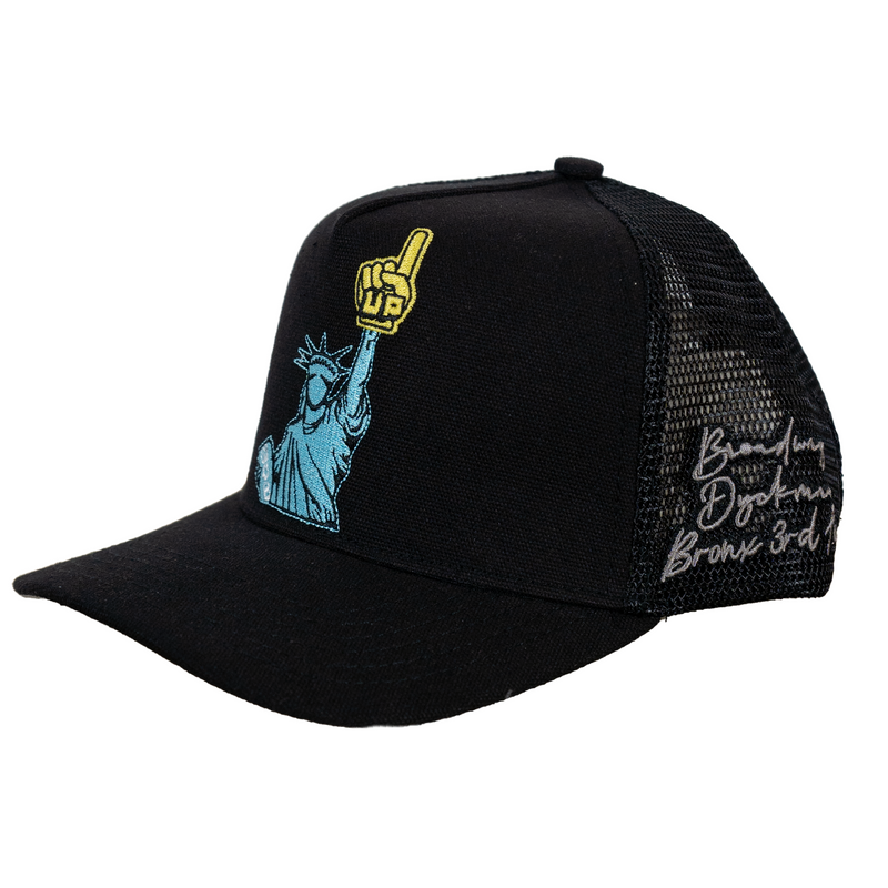 UP NYC Trucker Hat Black